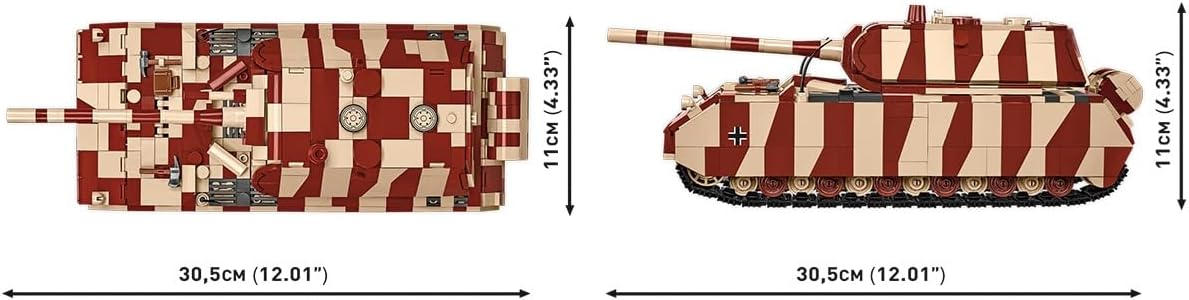 COBI Carro armato VIII Mouse - immagine 3