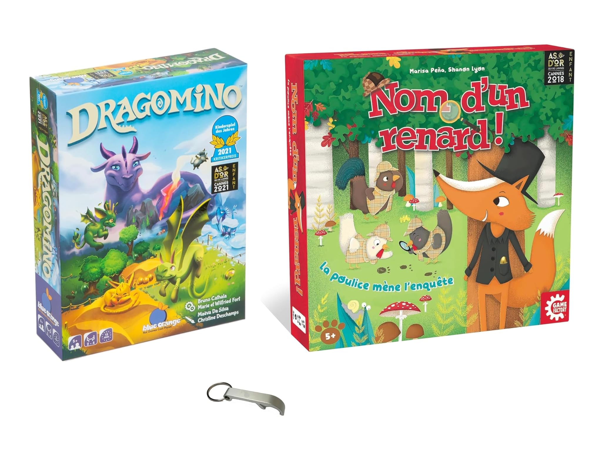 Set Gioco da Tavolo: Nome di una Volpe + Dragomino