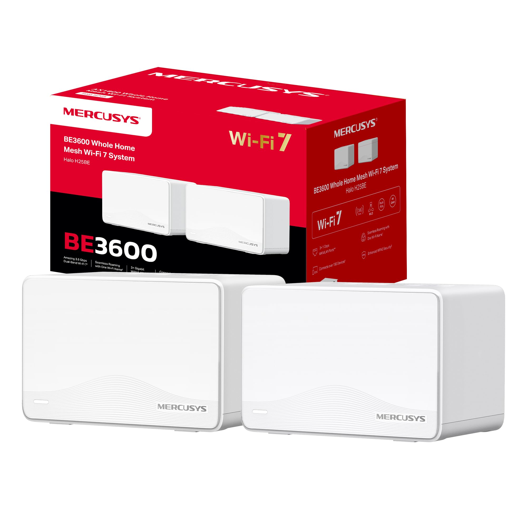 Mercusys TP-Link Halo H25BE Mesh Wi-Fi 7 BE3600Mbps (2pz)