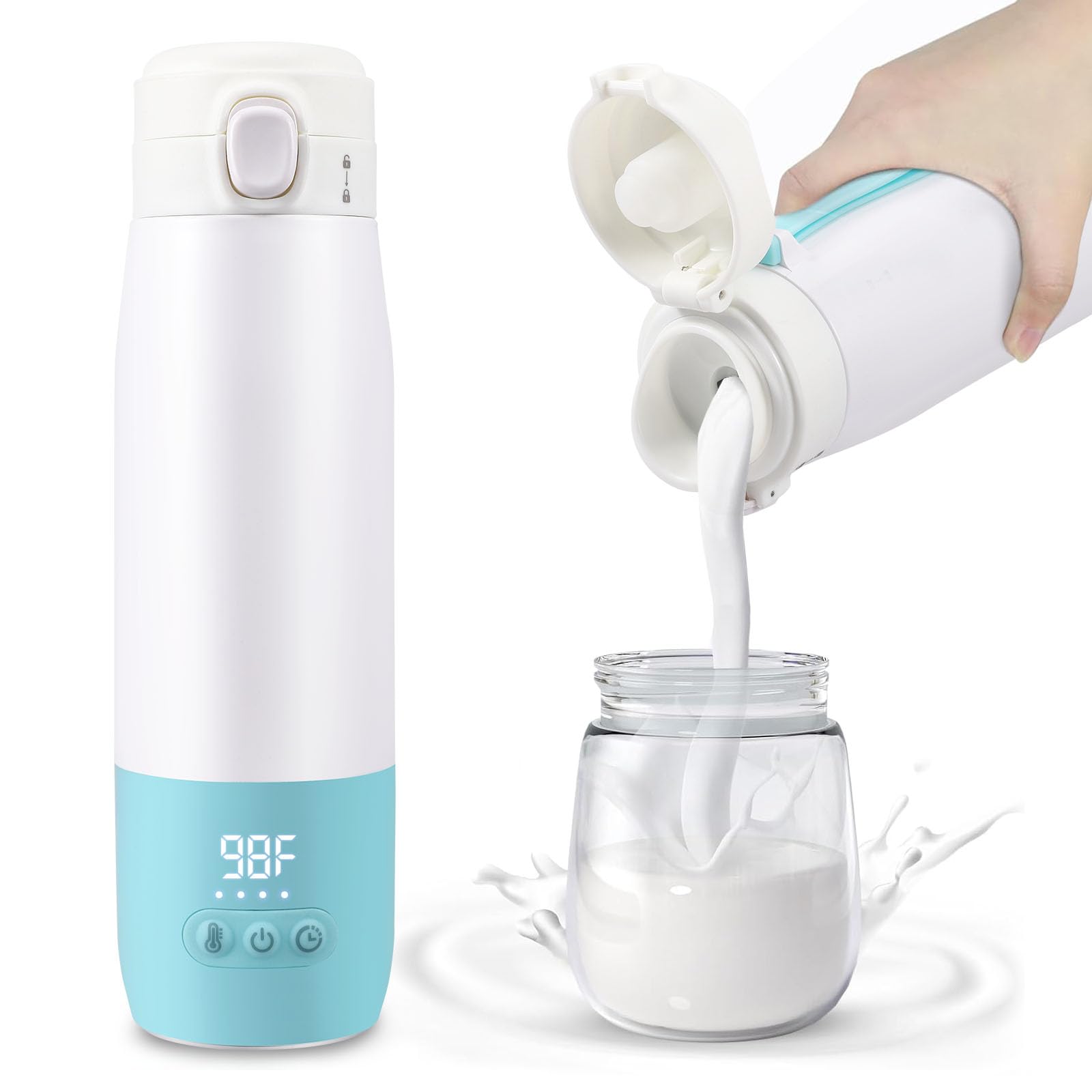Scalda Biberon Elettrico con 5 Controlli di Temperatura