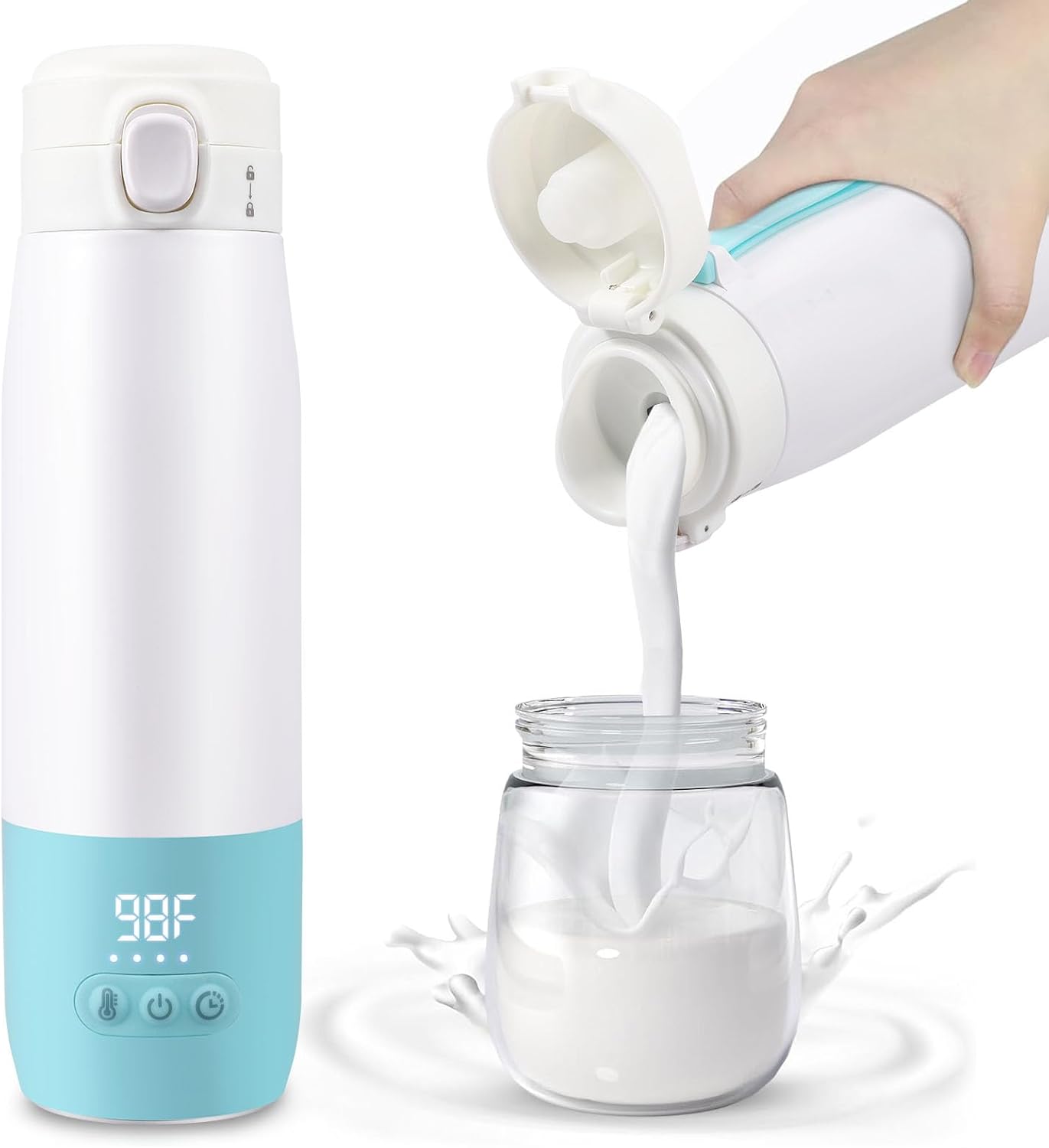 Scalda Biberon Elettrico con 5 Controlli di Temperatura - immagine 1