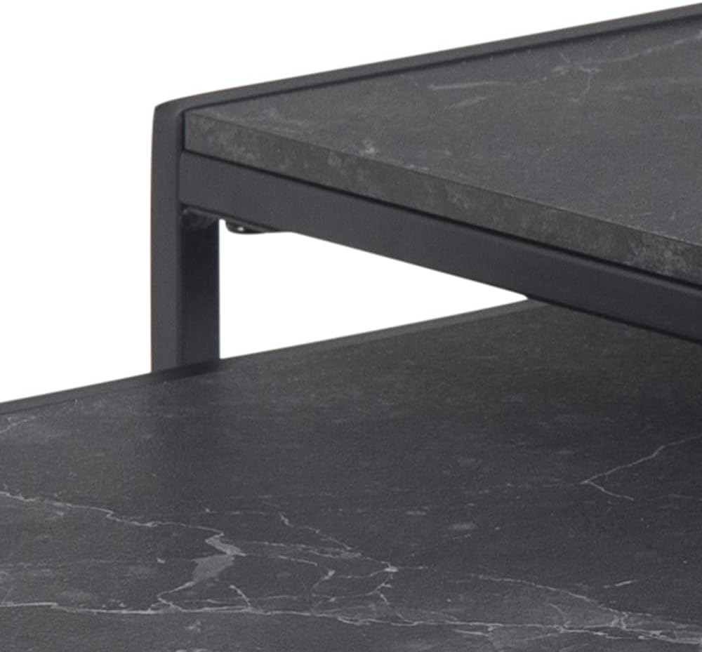 Ac Design Furniture Ingelise - Set 2 Tavoli Quadrati - immagine 7