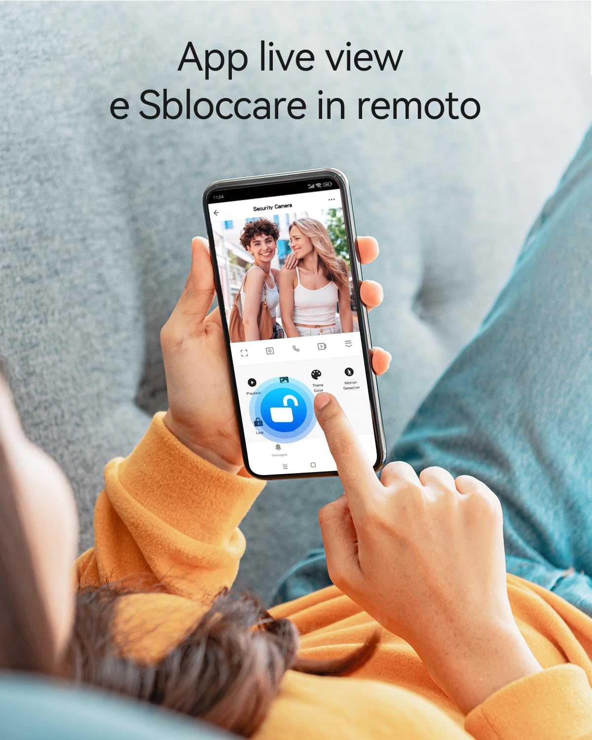 TMEZON Videocitofono Wifi Smart 2 Fili 1080P - immagine 2