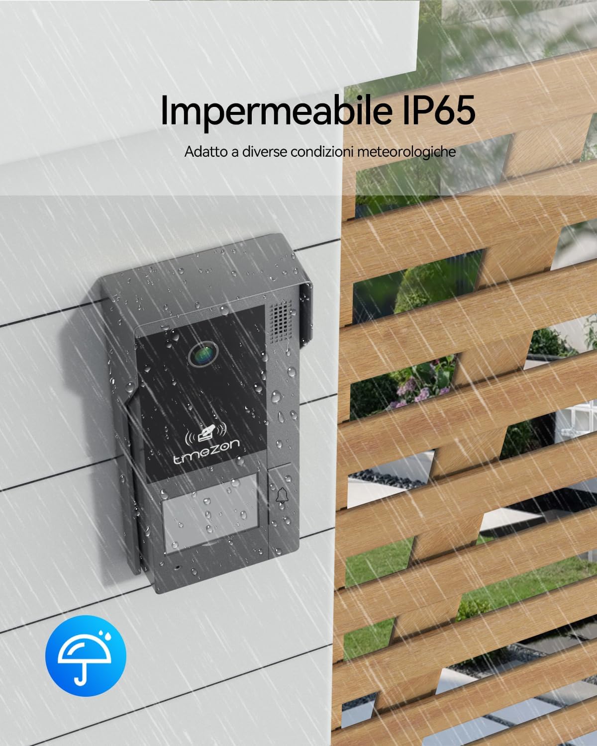 TMEZON Videocitofono Wifi Smart 2 Fili 1080P - immagine 9