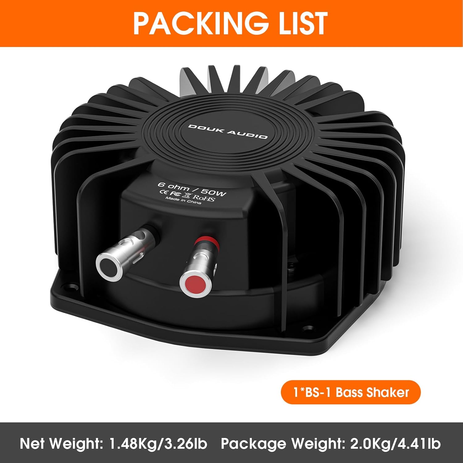 Douk Audio Shaker Tattile Subwoofer 50W (BS-1) - immagine 8