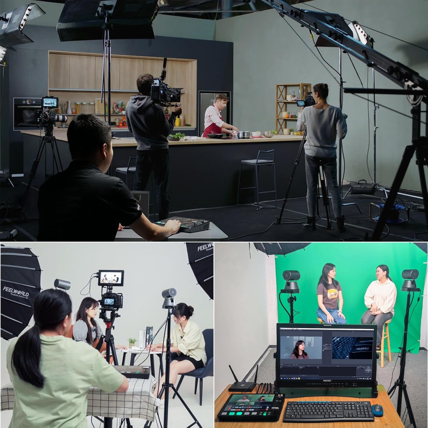 Feelworld L4 Mixer Video Multi-Camera - immagine 4