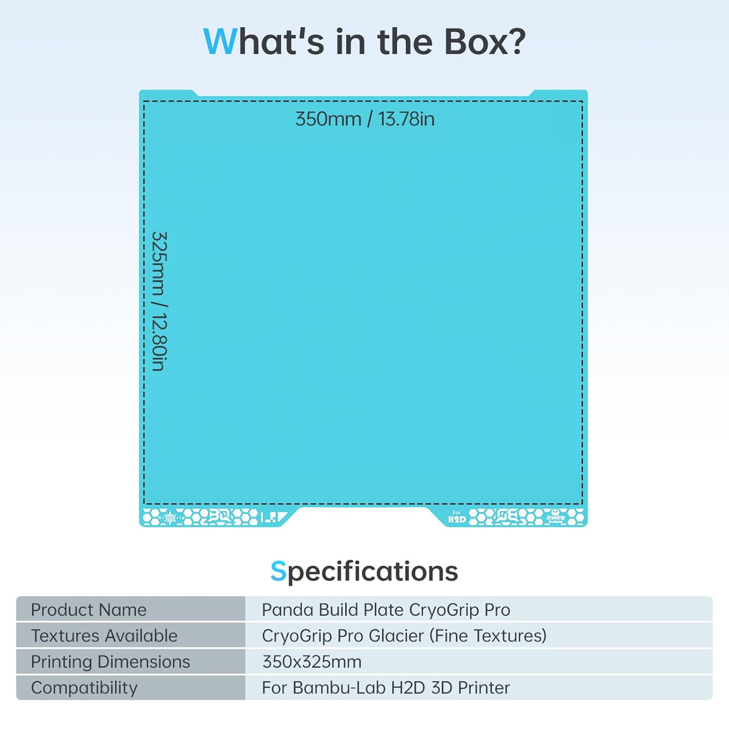 Biqu CryoGrip Pro Glacier per Bambu-Lab H2D Stampante 3D - immagine 6