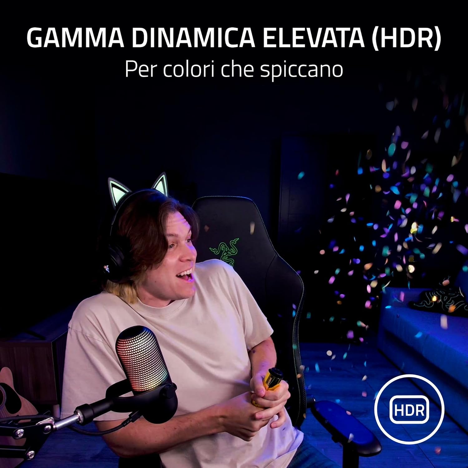 Razer Kiyo V2 - Webcam 4K 30 FPS con AI - immagine 6