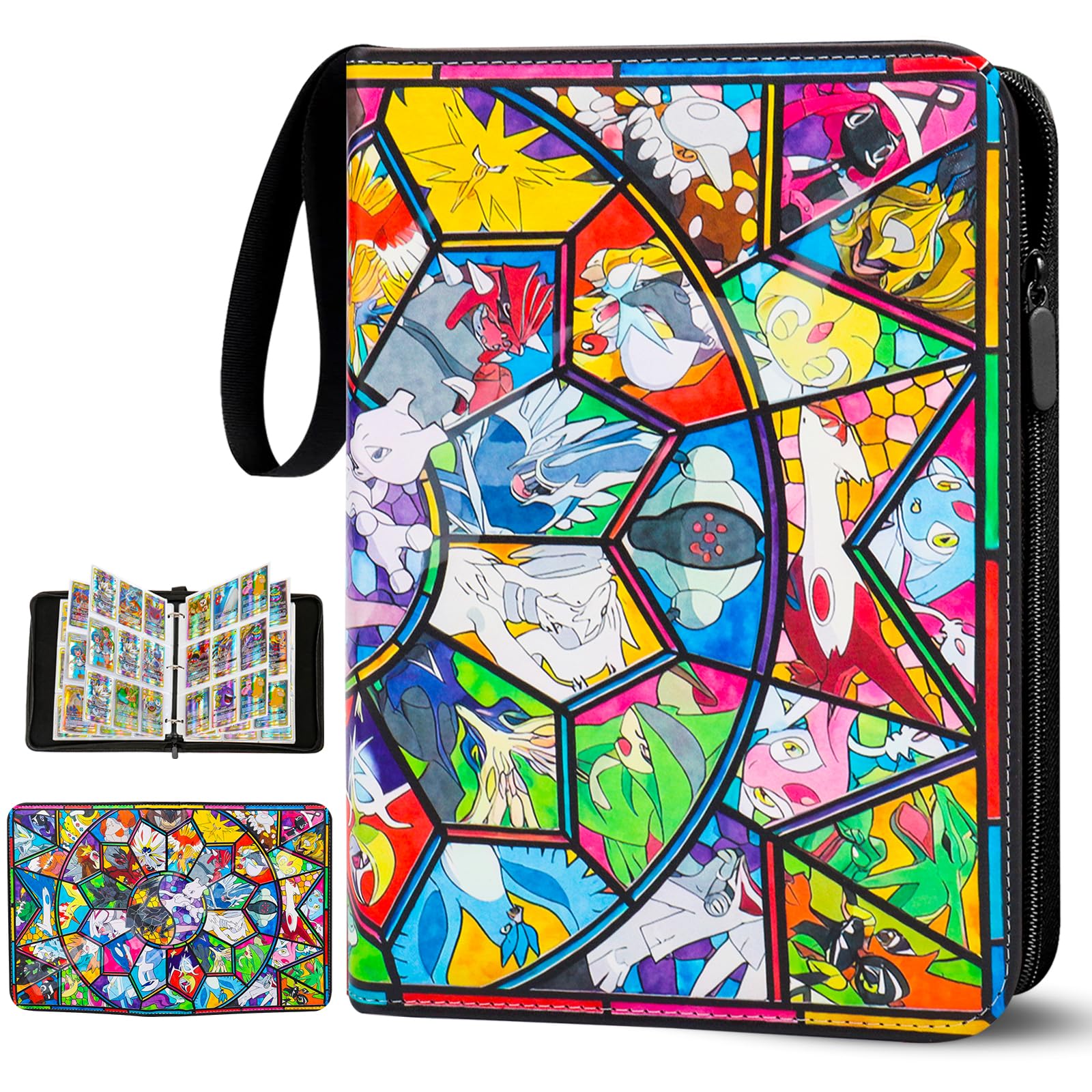 Album Raccolta Carte Pokemon 900 Carte, 9 Tasche