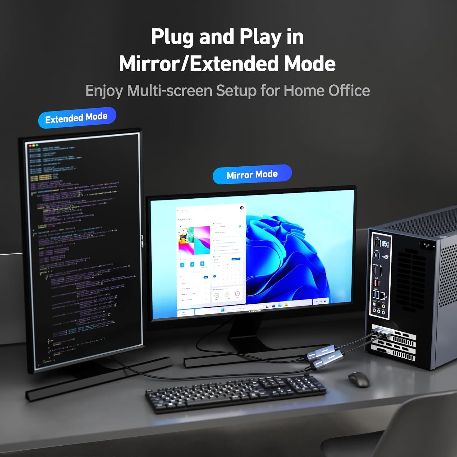 Benfei - Adattatore DisplayPort a HDMI 4K Unidirezionale - immagine 6