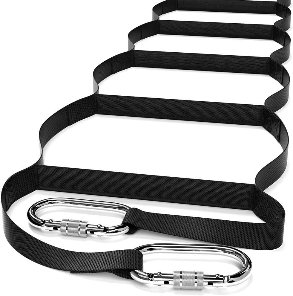 Scala di Emergenza 5m in Corde con Moschettoni - immagine 1