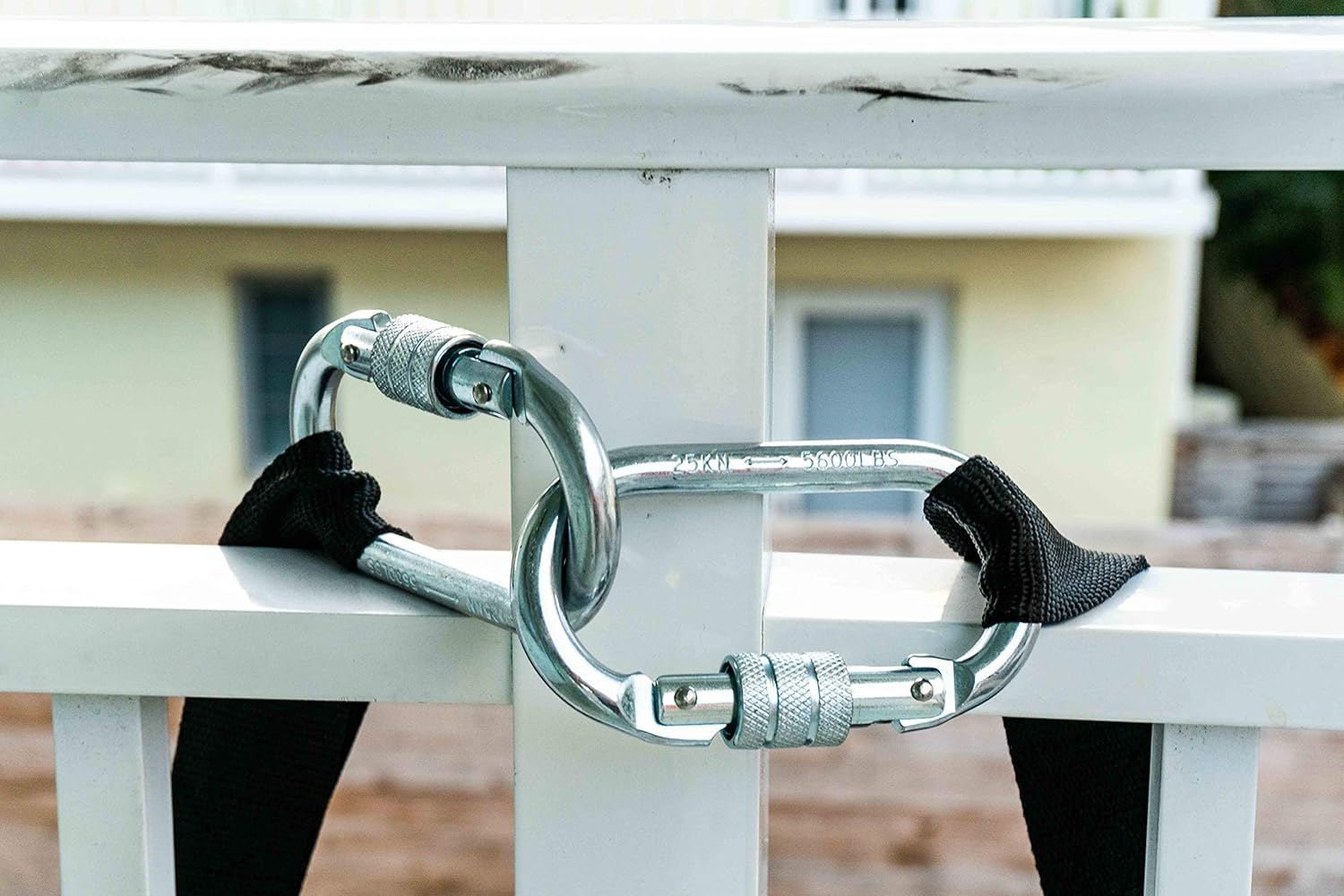 Scala di Emergenza 5m in Corde con Moschettoni - immagine 6