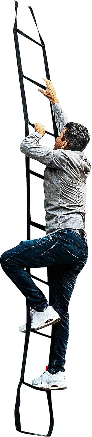 Scala di Emergenza 5m in Corde con Moschettoni - immagine 7