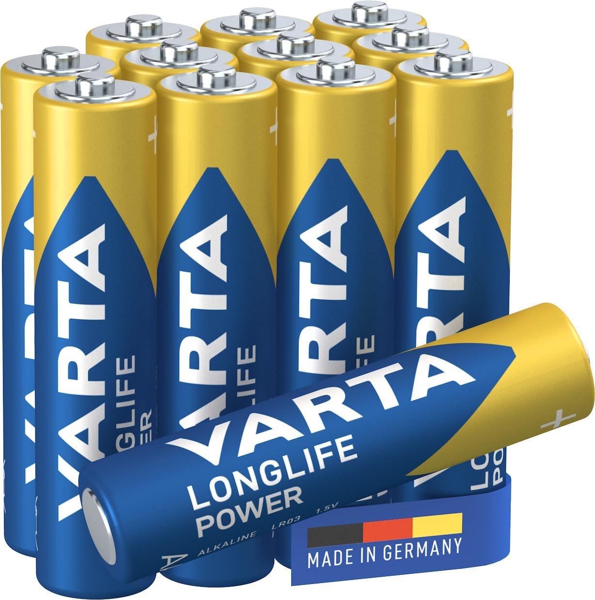 Varta Pile AAA Longlife Power Alcaline 1,5V - 12 pezzi - immagine 2