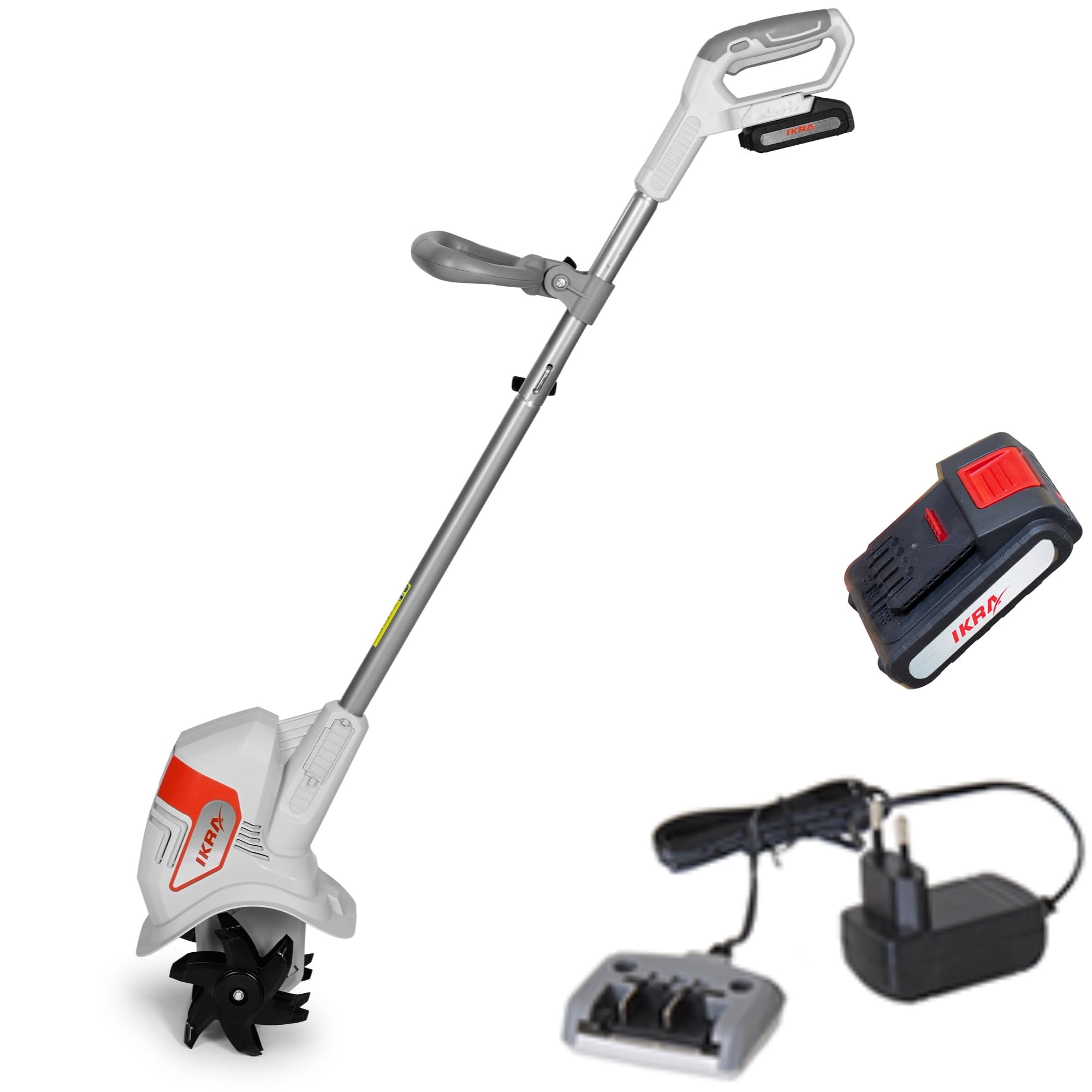 Ikra Motozappa Senza Cavo IAMH 20, 30 min Autonomia