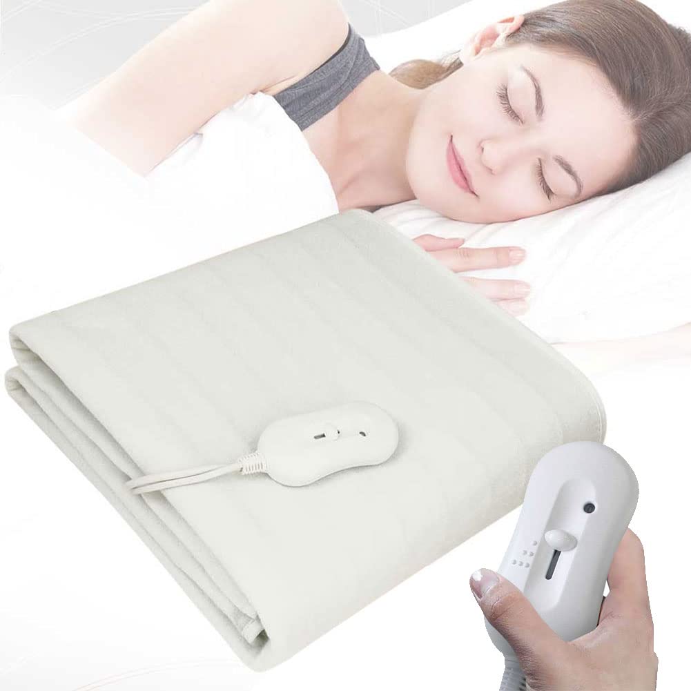 Bakaji Coperta Elettrica Termica Singola 150x80 cm