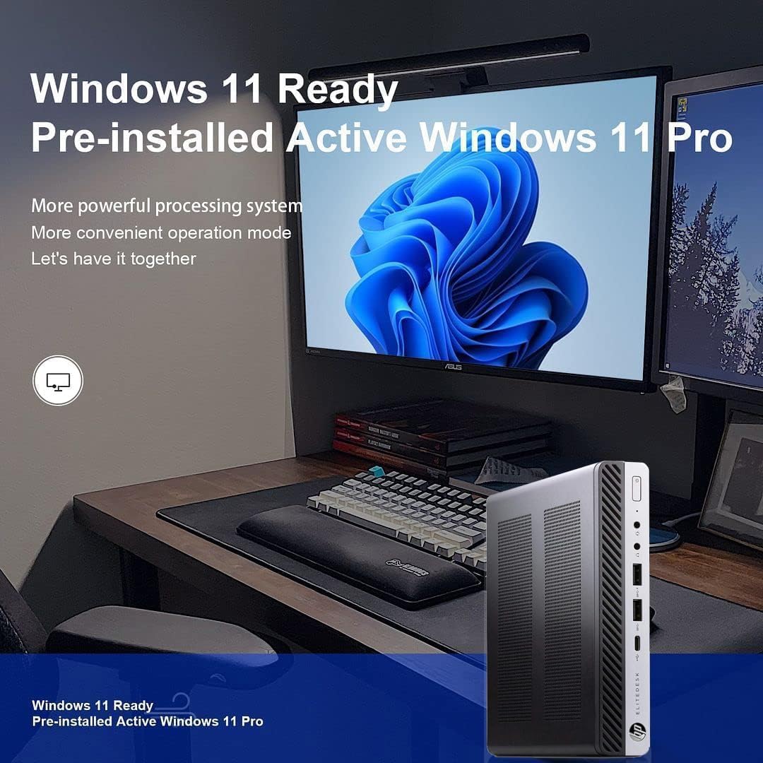 Hp ProDesk 600 G3 Mini PC Desktop Intel Core i3-6100 - immagine 4