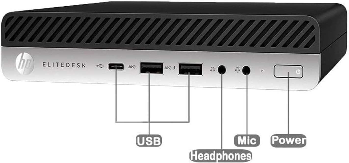 Hp ProDesk 600 G3 Mini PC Desktop Intel Core i3-6100 - immagine 6