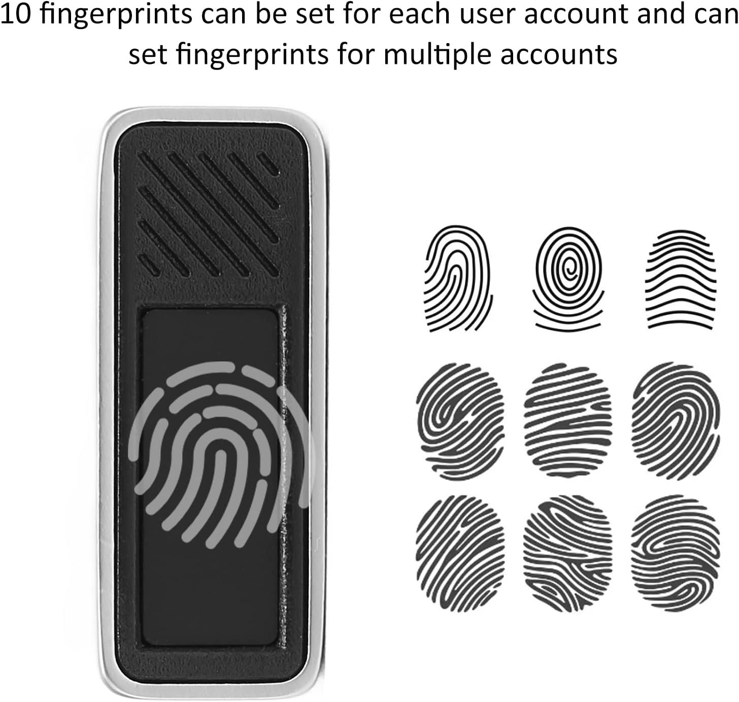 Lettore di Impronte Digitali USB Hello per PC/Laptop - immagine 4