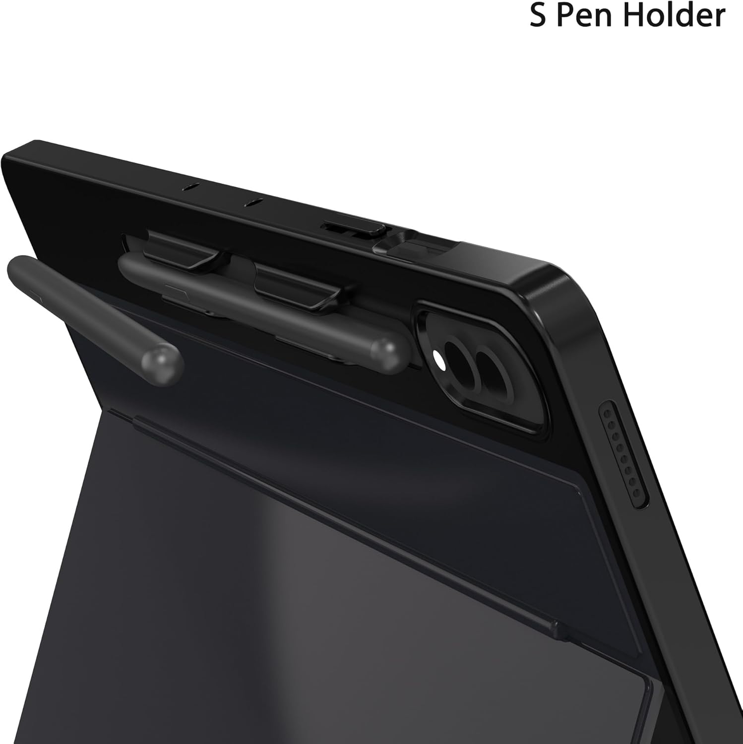 Custodia Tastiera Ai Key per Samsung Galaxy Tab S10+/S9+/S9 FE+ Plus - immagine 4