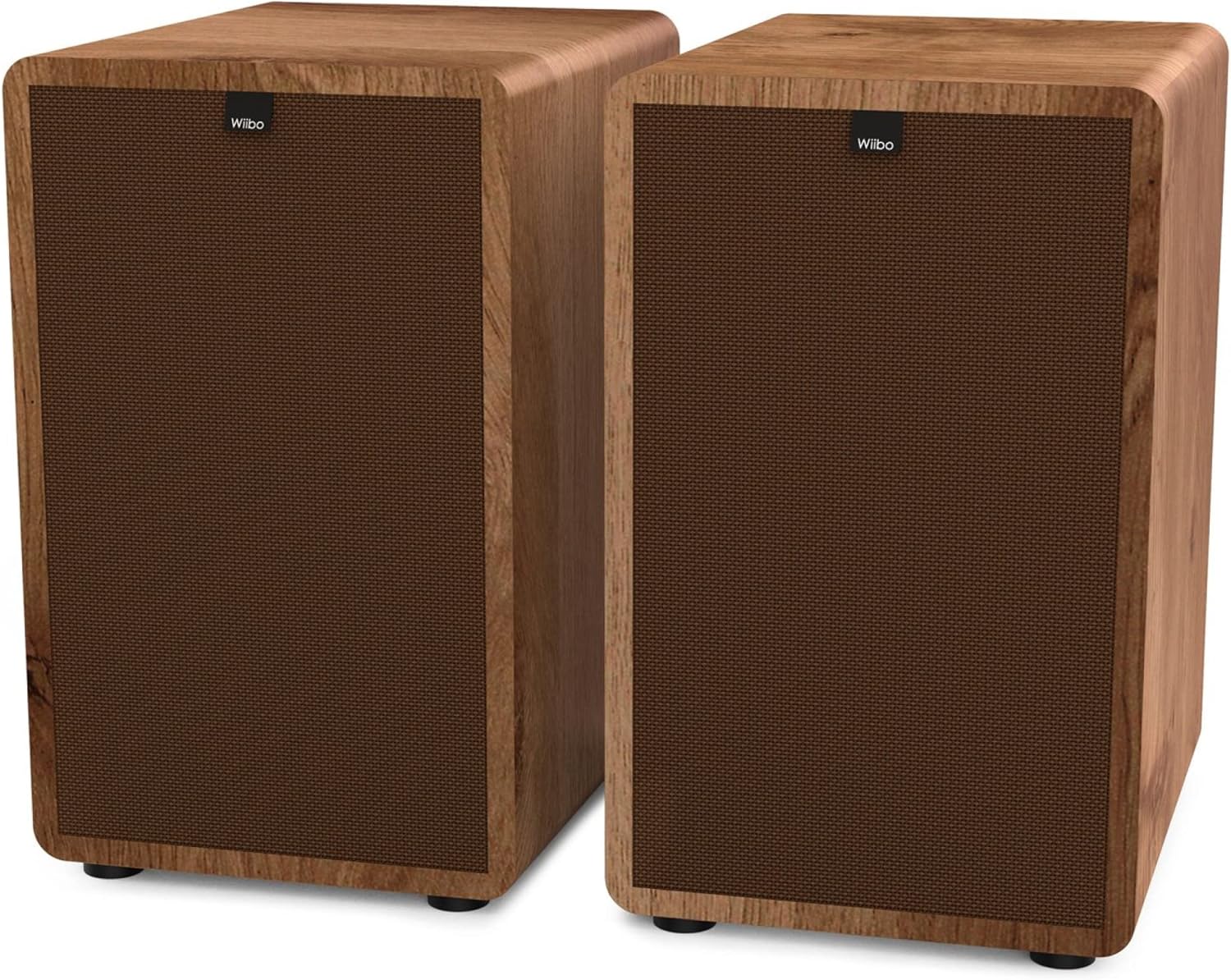 Wiibo Vintage 6 Walnut - Diffusori da Scaffale HiFi 100W - immagine 2