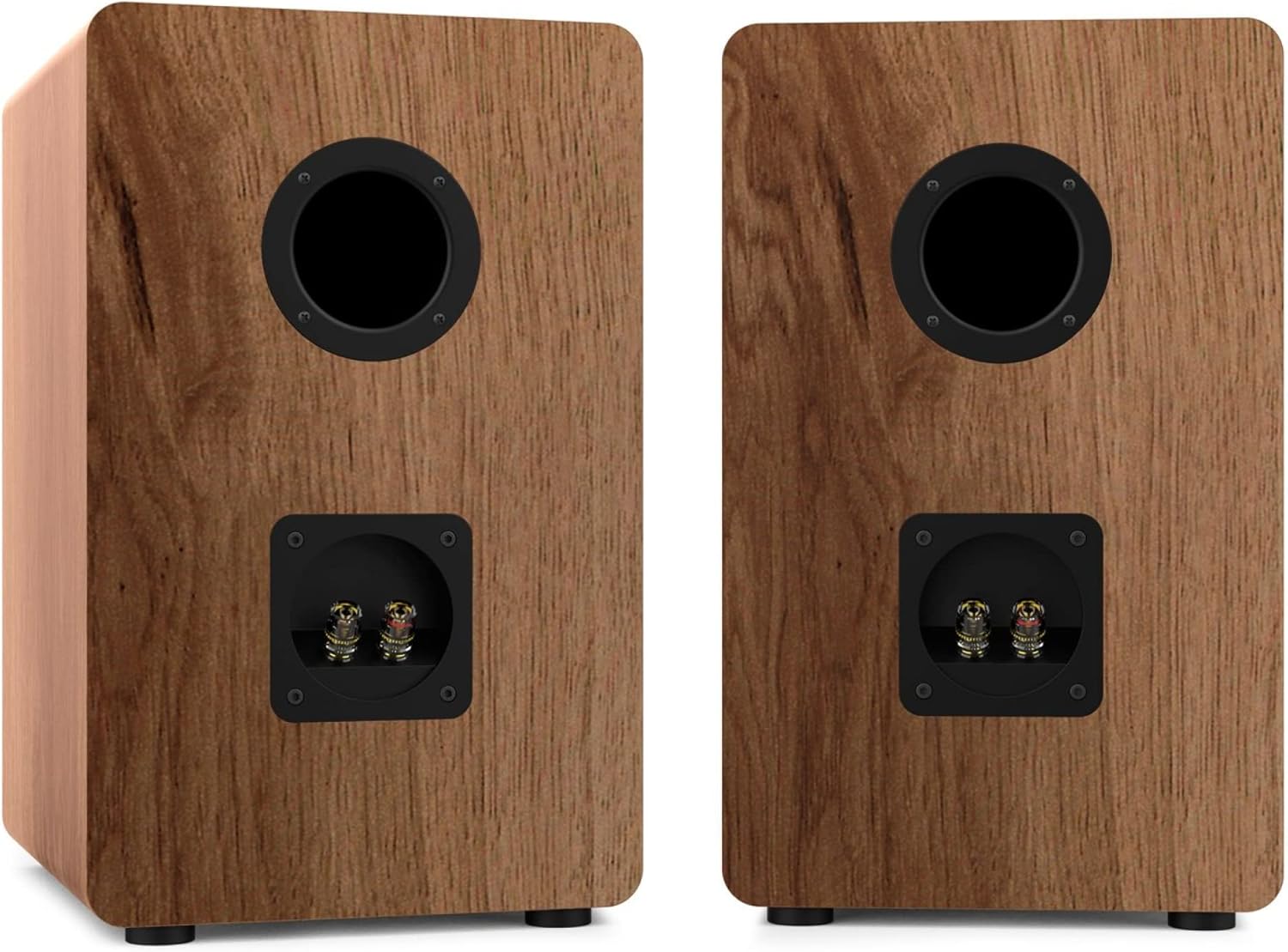 Wiibo Vintage 6 Walnut - Diffusori da Scaffale HiFi 100W - immagine 6