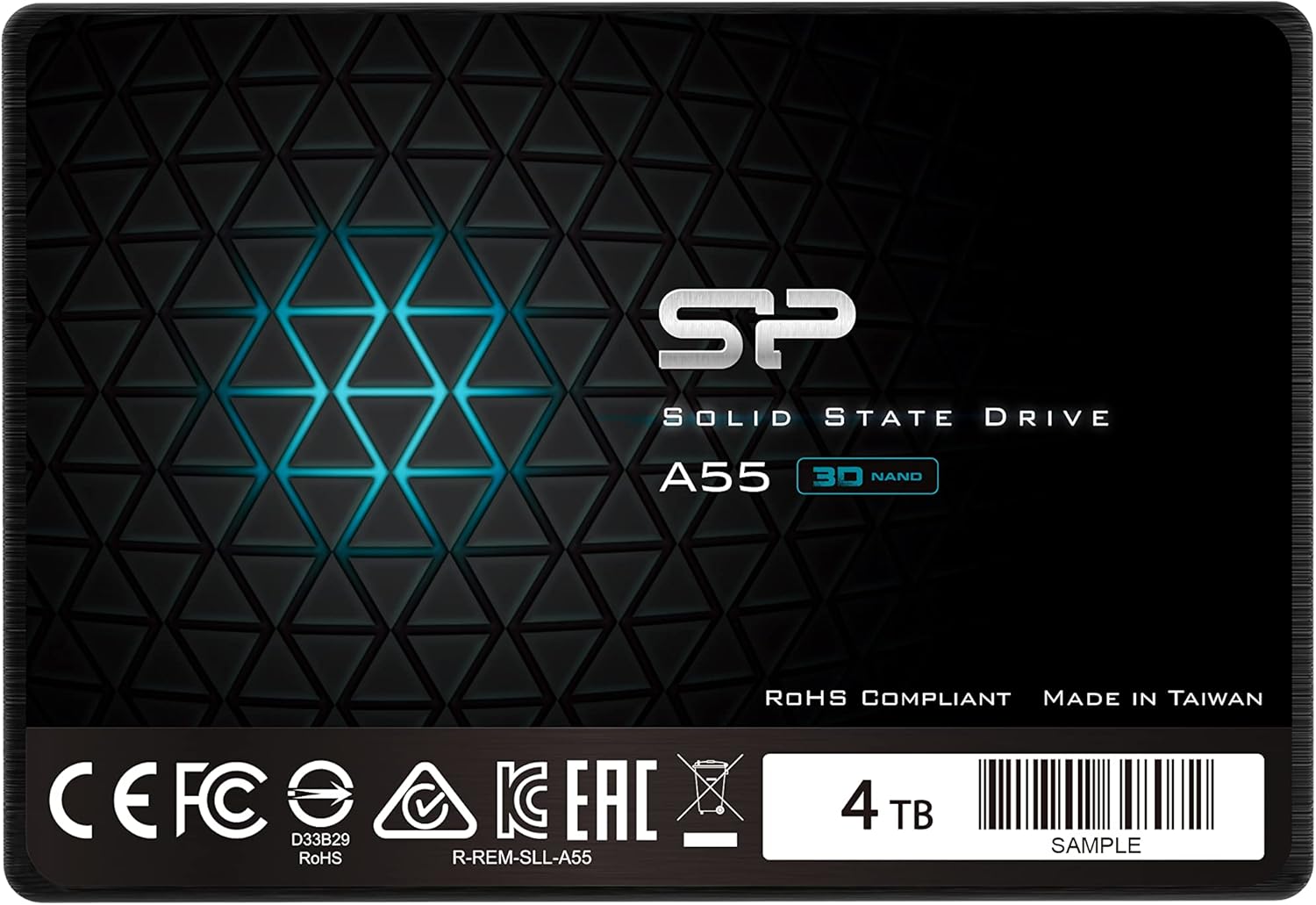 Silicon Power 4TB SSD 3D NAND A55 SATA III 2.5" - immagine 1