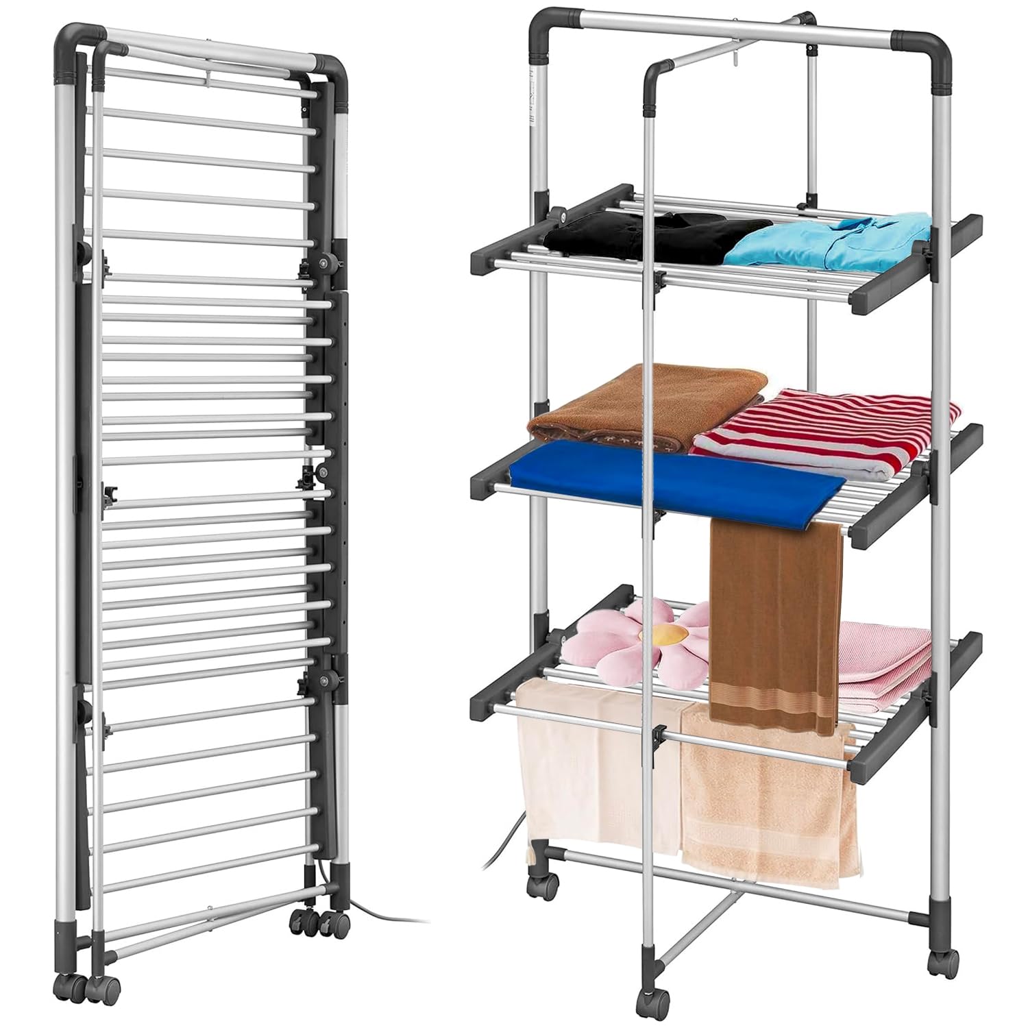 Wintem Stendino Elettrico Asciugabiancheria 300W