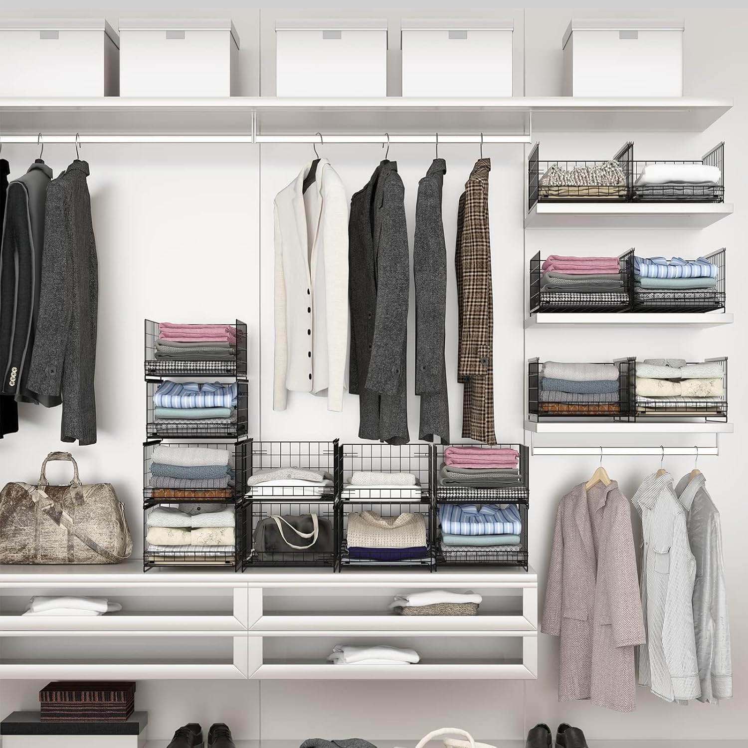 Organizer Armadio Impilabili Pieghevoli (Set 3/4) - immagine 2