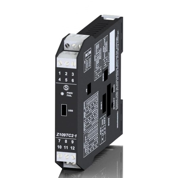 SENECA - Z109TC2-1 - Convertitore da termocoppia con separazione galvanica