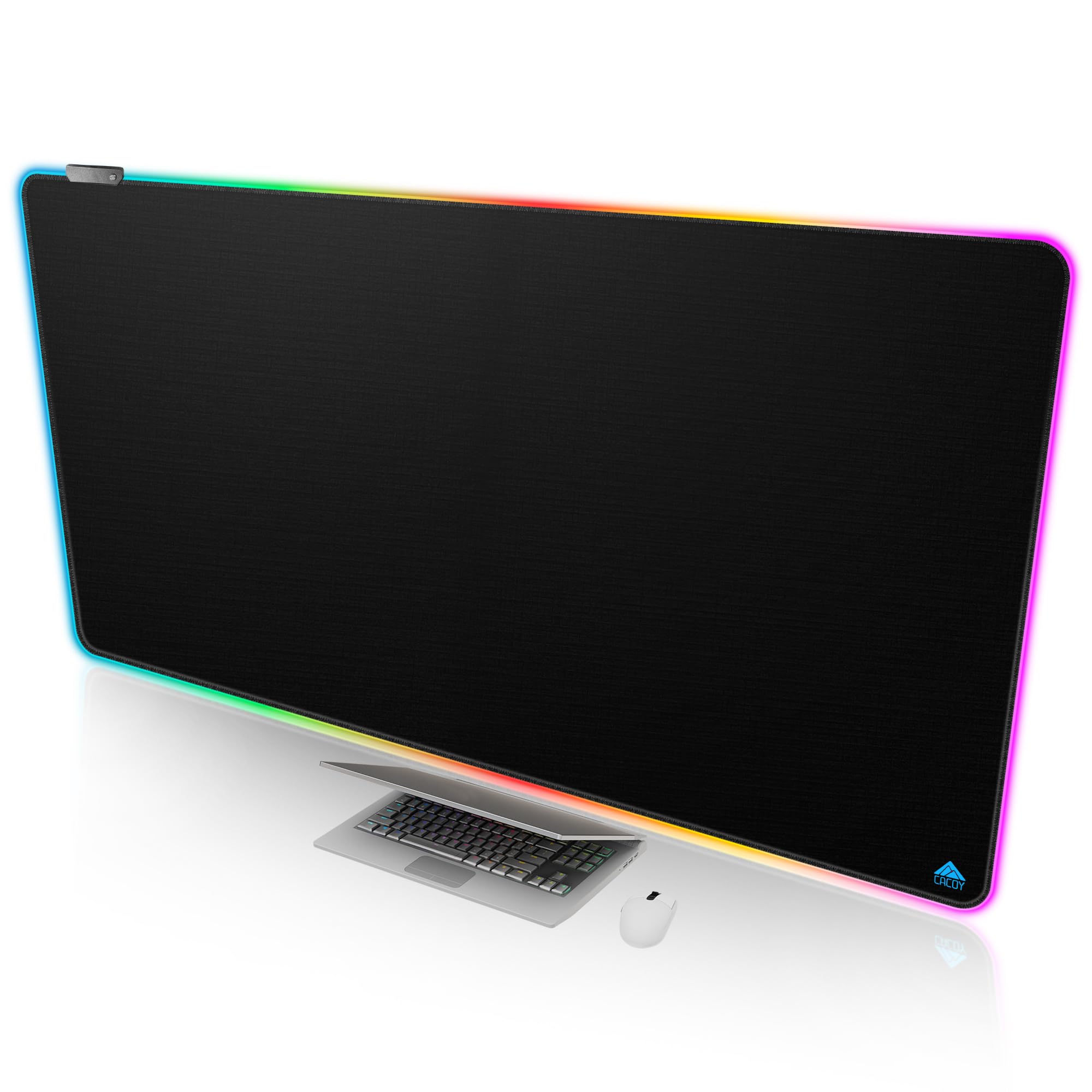 Cacoy Tappetino Mouse Gaming RGB 1400x700 mm