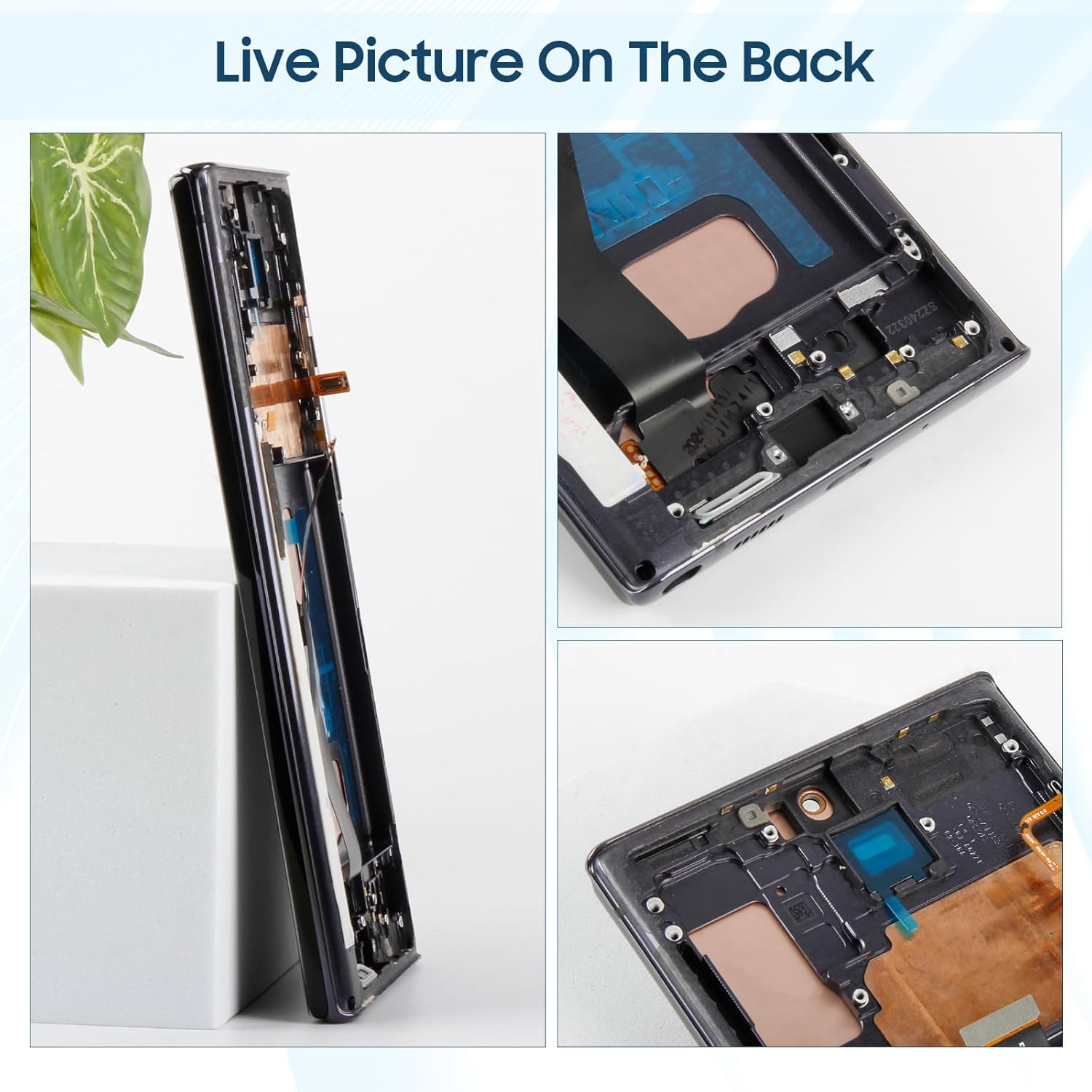 ARSSLY Incell - Schermo LCD per Samsung Galaxy Note 10 Plus, Nero - immagine 6