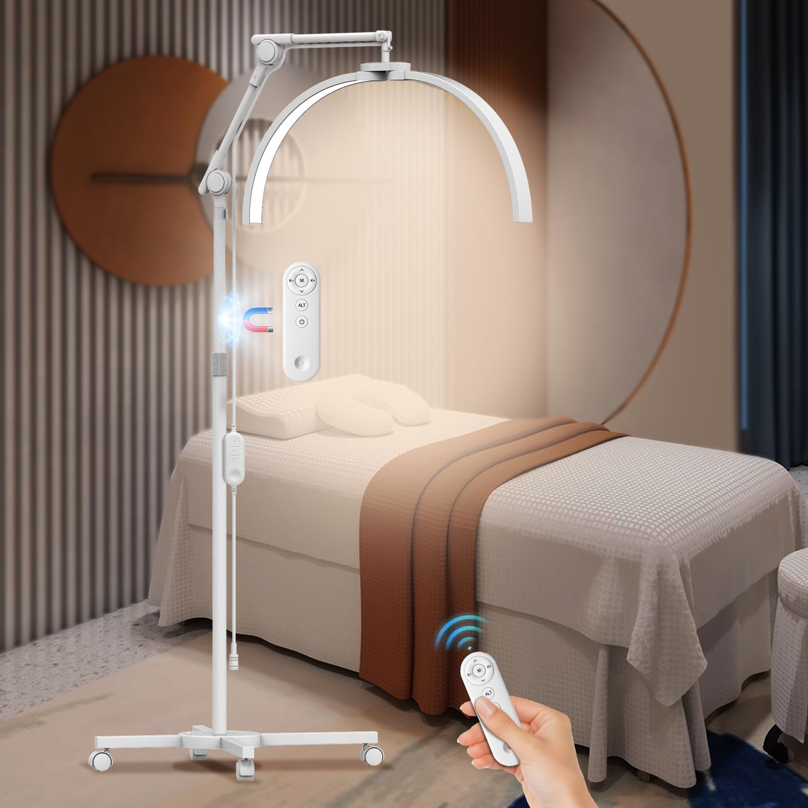 CGBE Lampada Extension Ciglia da Terra LED Mezza Luna