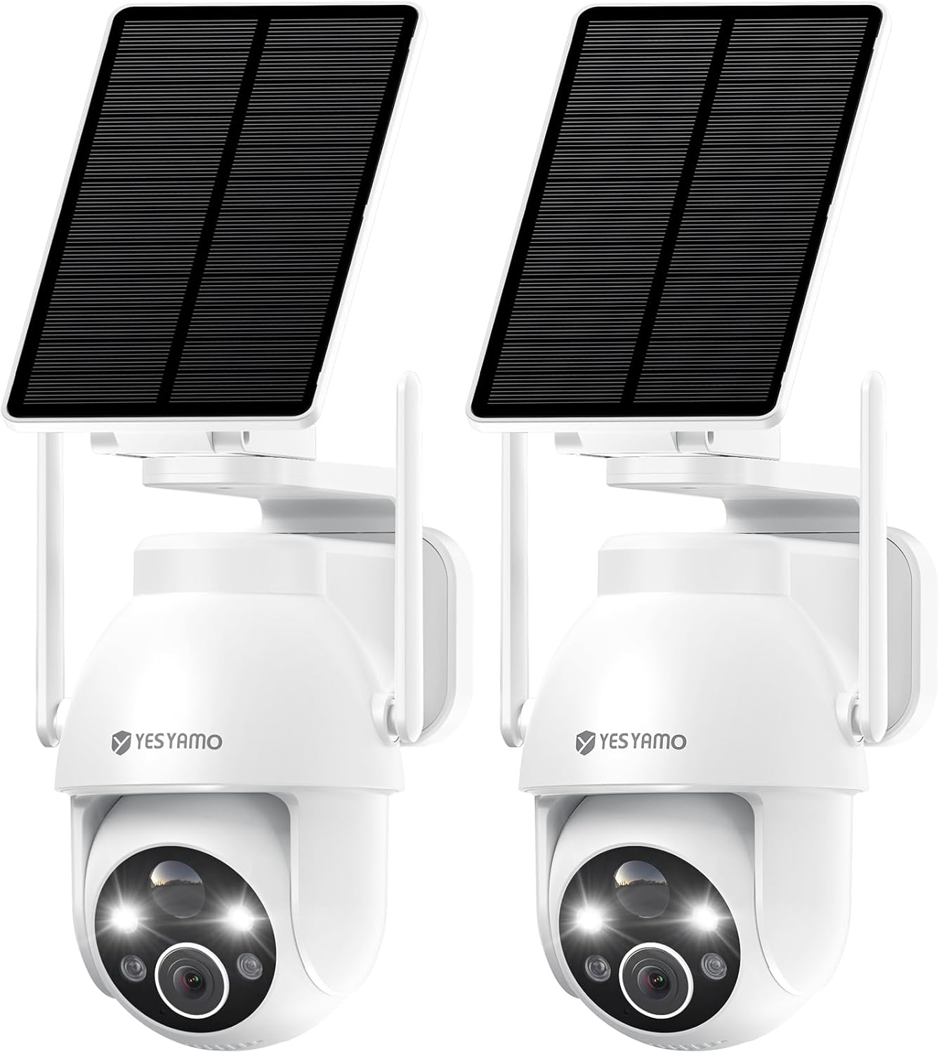 Yesyamo Telecamera Wi-Fi Esterno Senza Fili con Pannello Solare - immagine 1