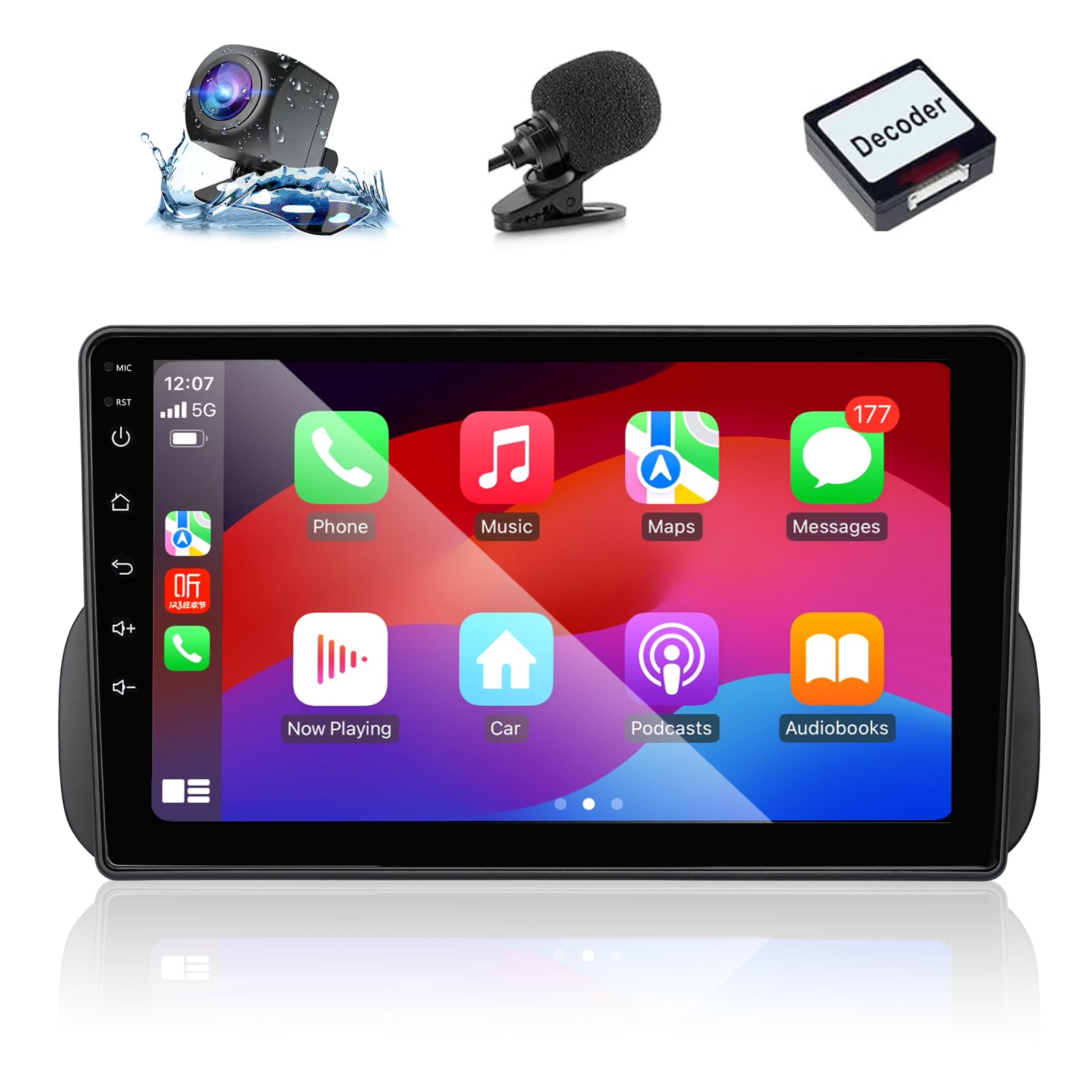 Autoradio 9 Pollici per Fiat Panda 319 (2013-2020)