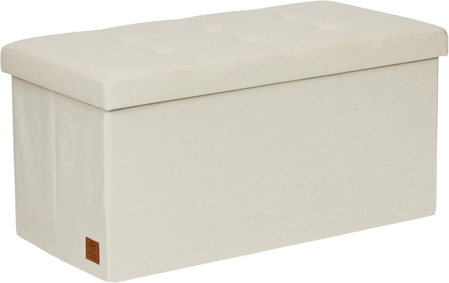 LOVE IT STORE IT Panca Contenitore Pieghevole Beige