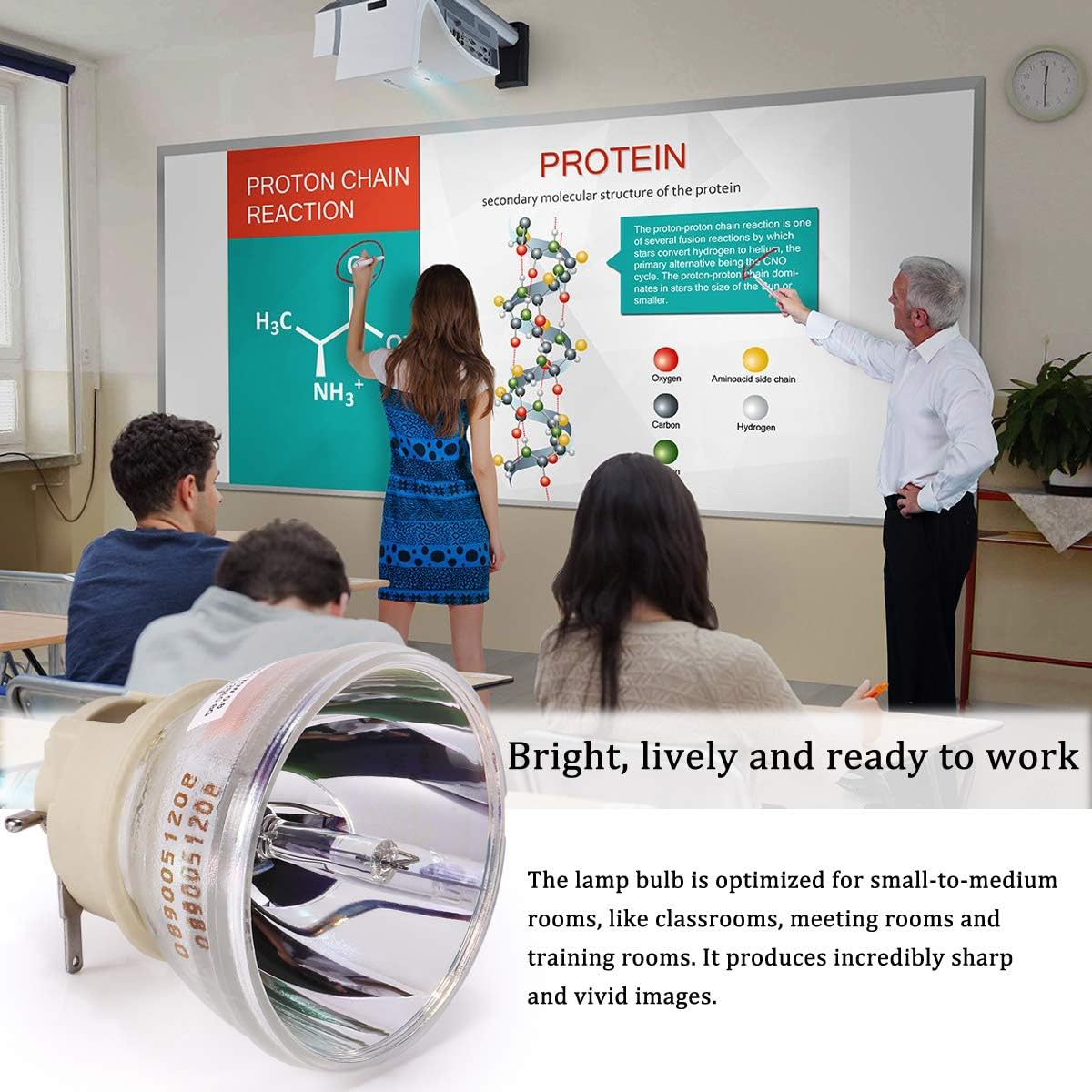 Lampada Proiettore per Optoma DLP UHD60 UHD50 UHD51A - immagine 5