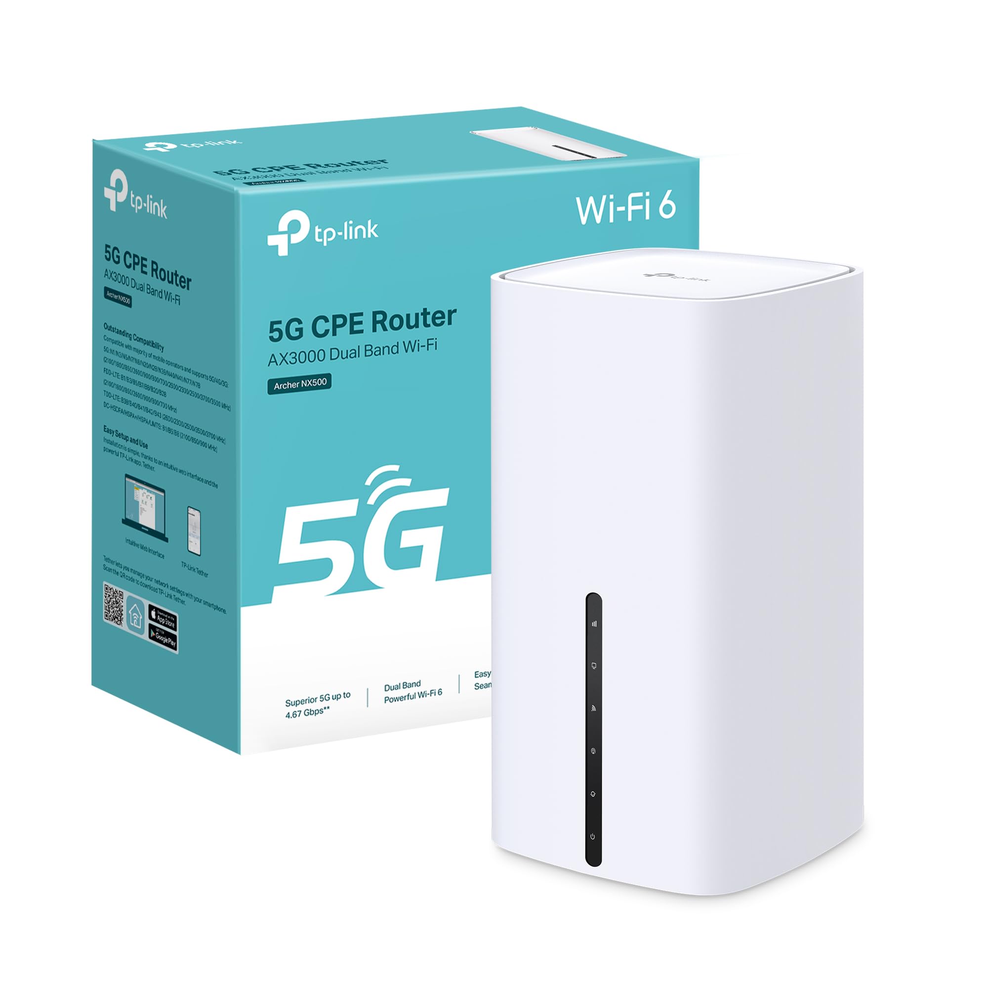 Tp-link Archer NX500 - Router 5G Wi-Fi 6 AX3000Mbps