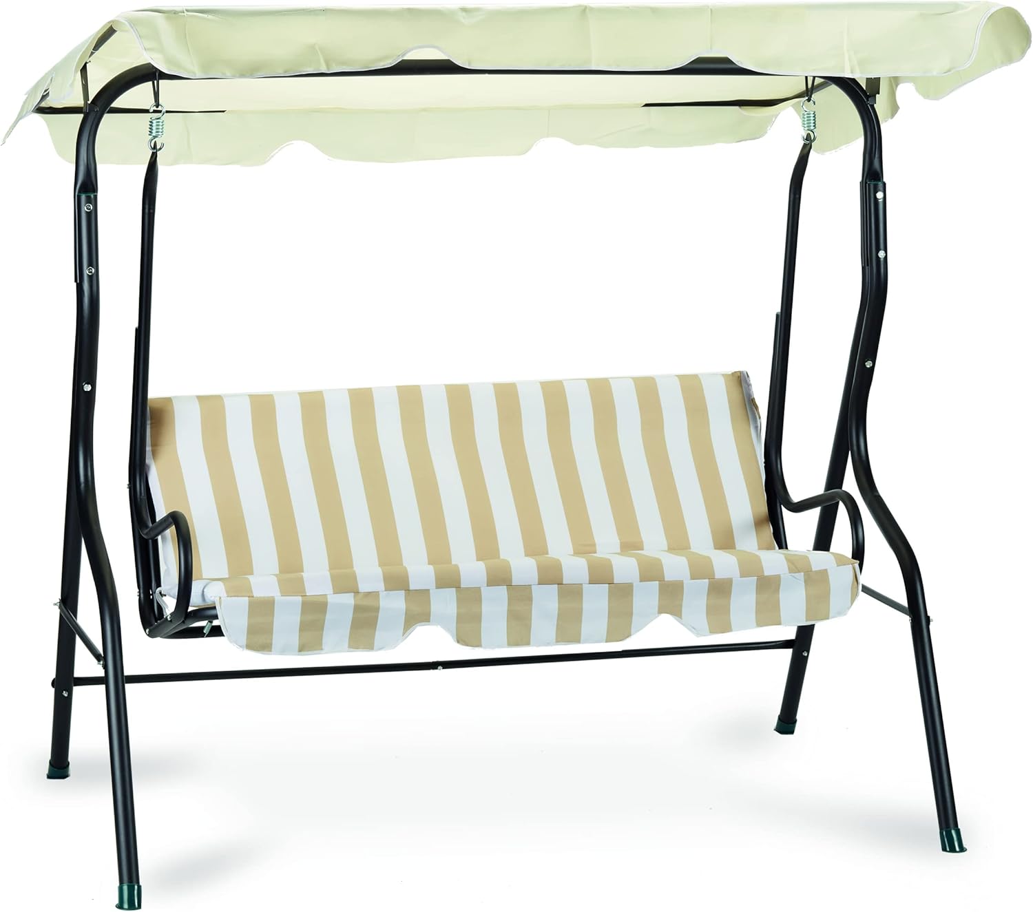 Linea Garden Friend Dondolo da Giardino Riga Beige
