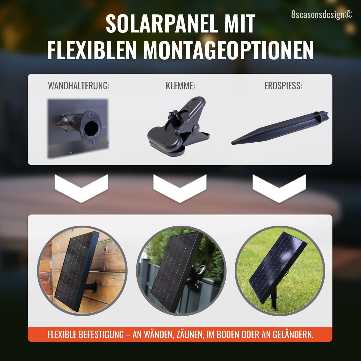 8 Seasons Glowing Elegance - Lampada a Sospensione LED 23cm - immagine 6