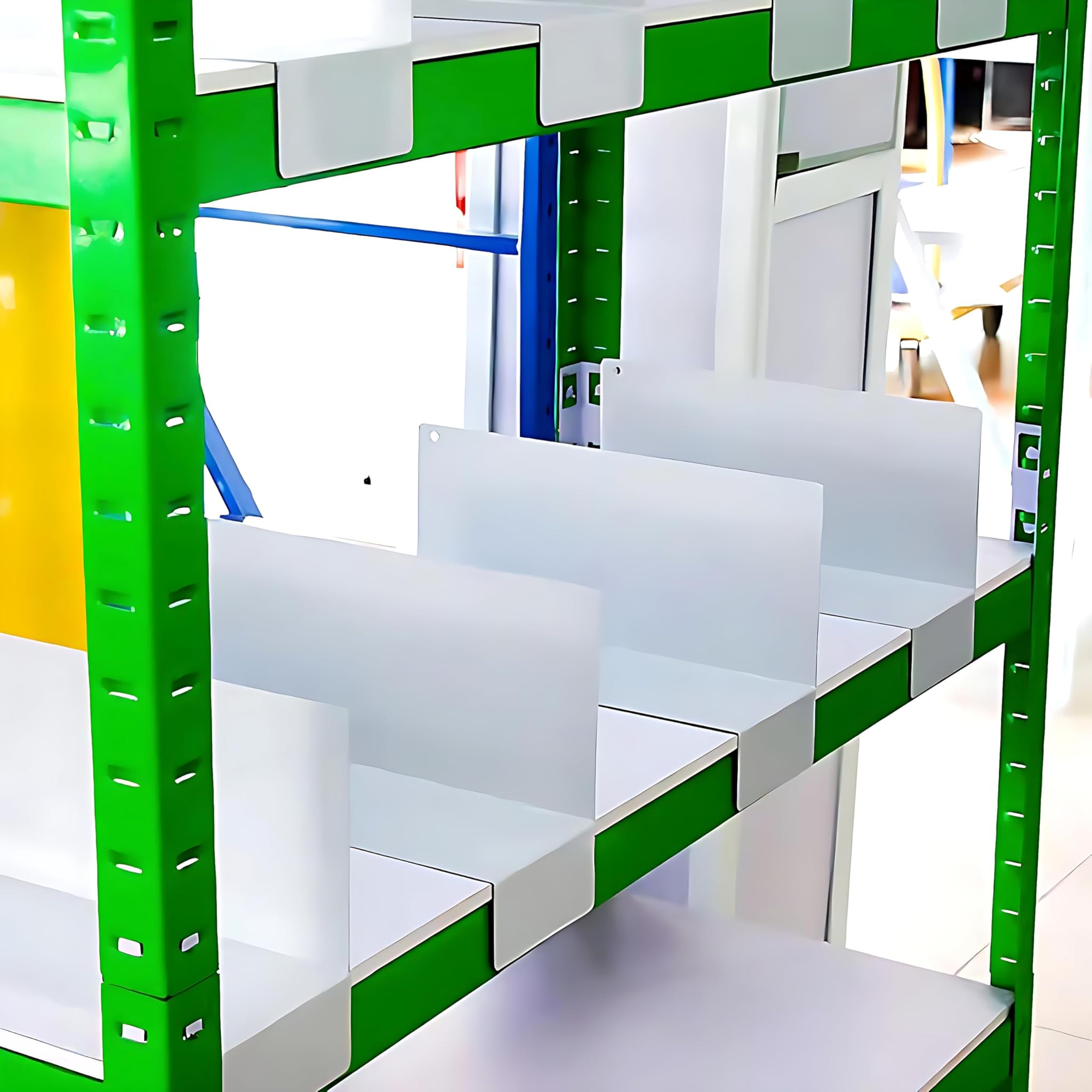 Separatore Divisori per Ripiani Magazzino 200 Pezzi 30x12cm