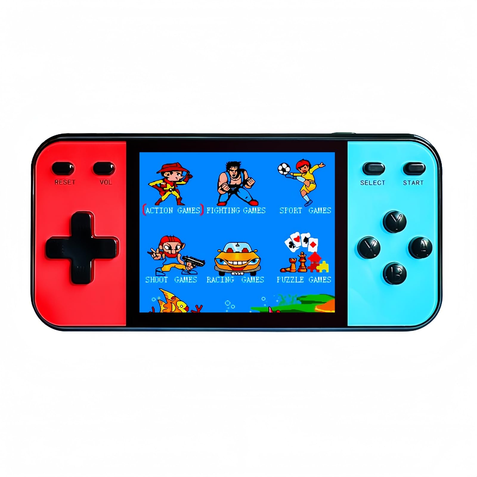 Czt 3.0" Console Portatile 240 Giochi Integrati