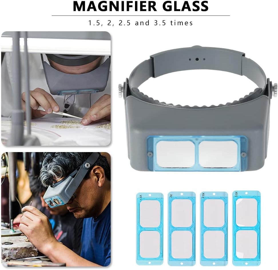 Occhiali Ingrandimento con 4 Lenti Sostituibili - immagine 8