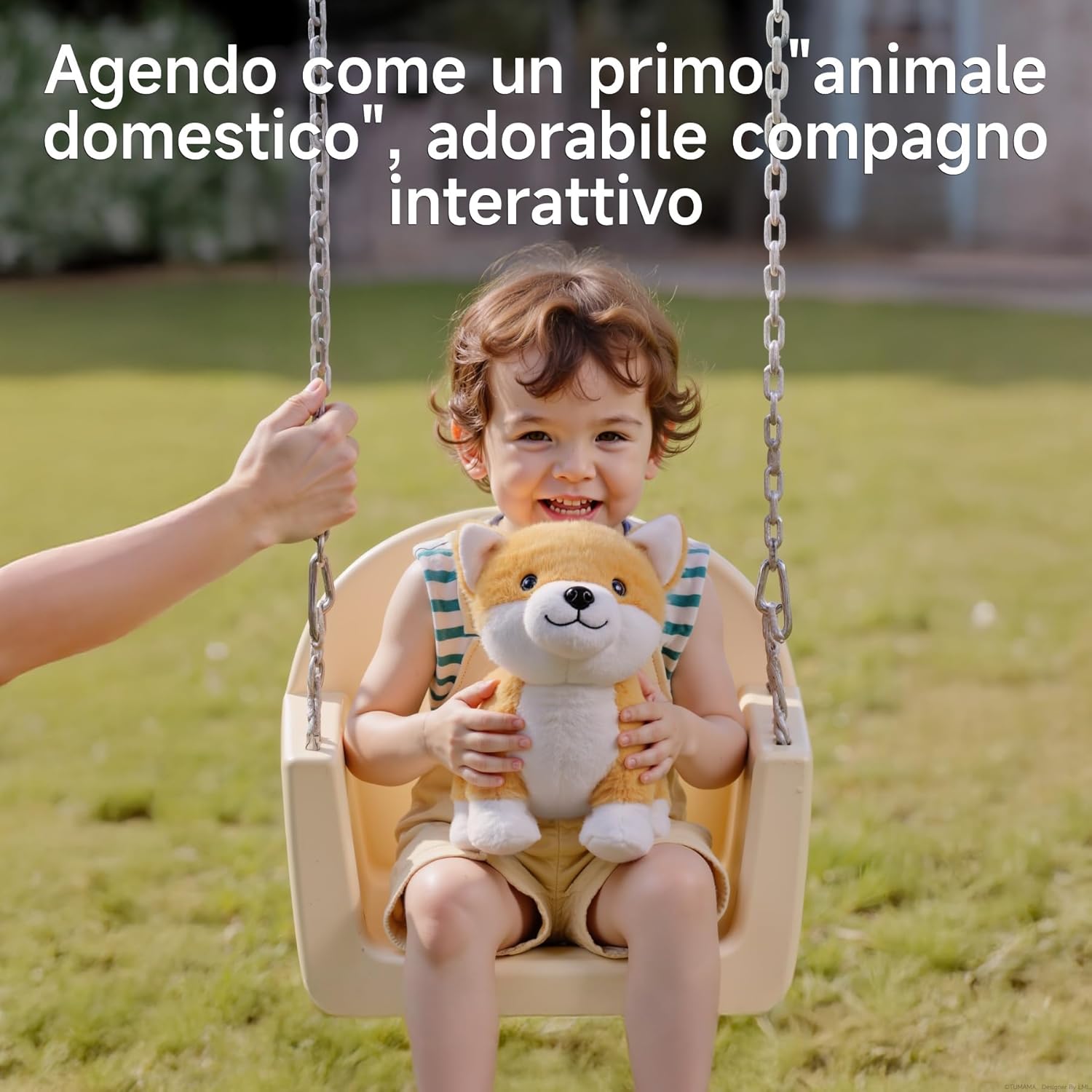 Cagnolino di Peluche Interattivo - Abbaia e Canta - immagine 6