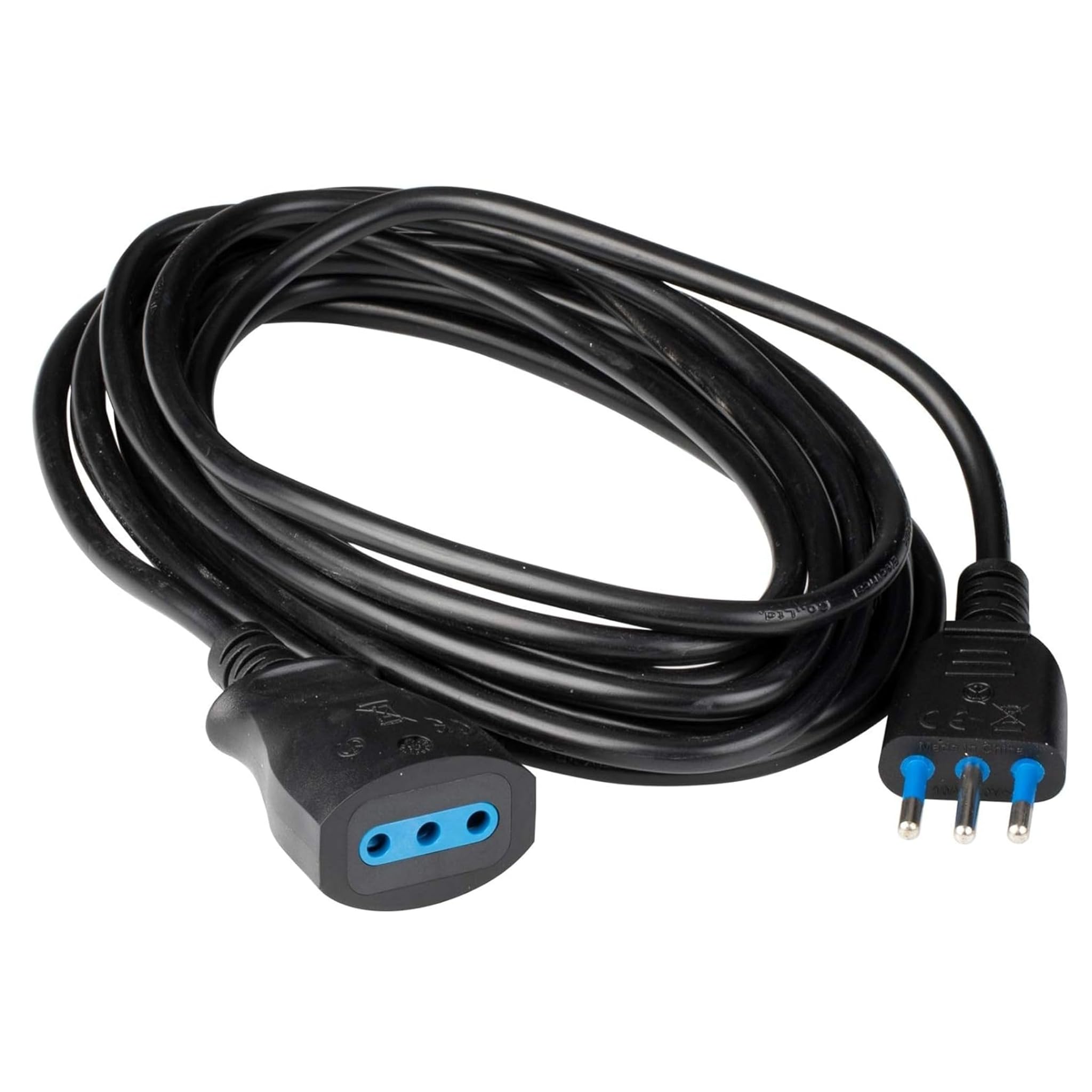 Poly Pool PP0382.1S Prolunga Elettrica Nera 5 Metri