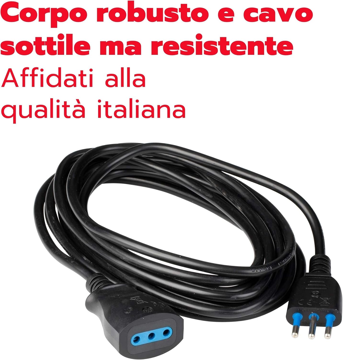 Poly Pool PP0382.1S Prolunga Elettrica Nera 5 Metri - immagine 4