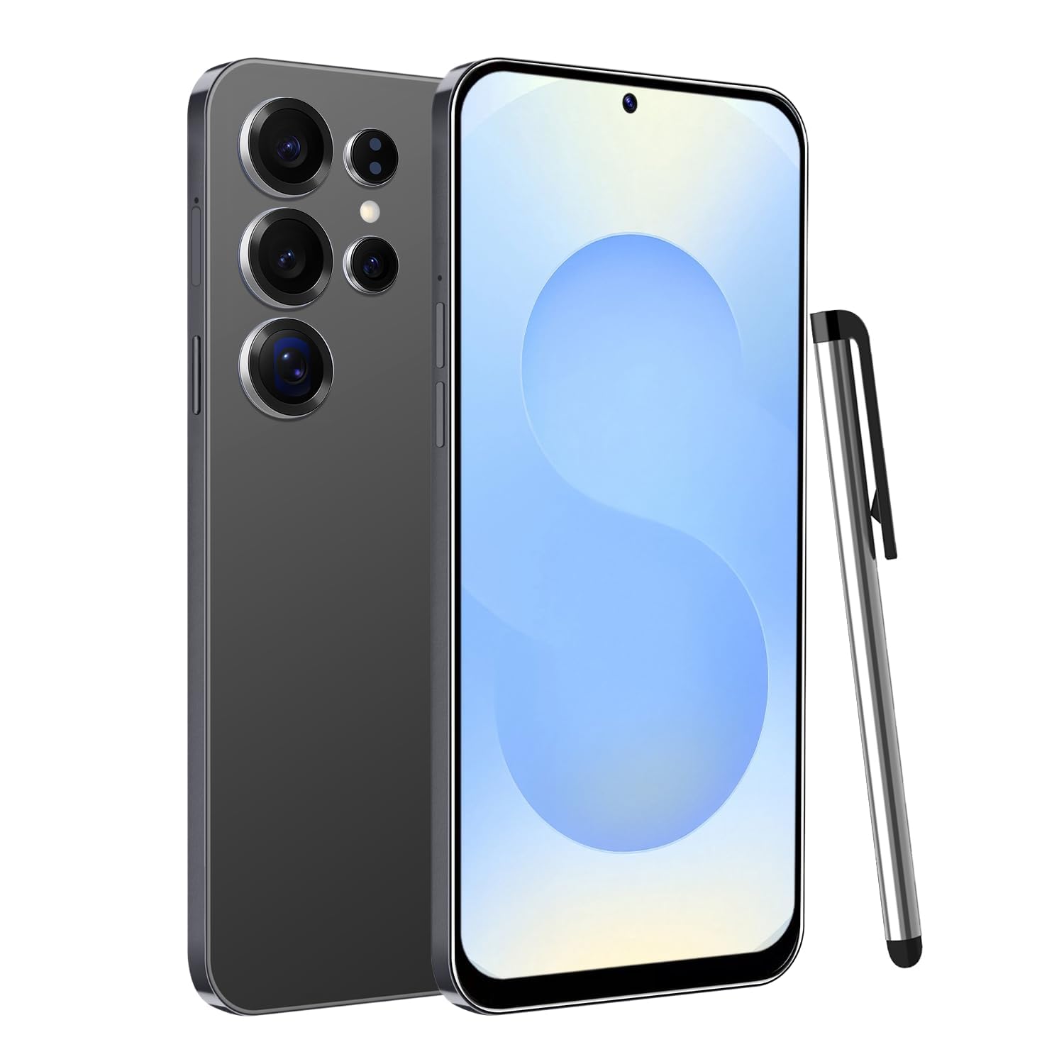 Smartphone 4G Sbloccato Android 12.0 HD+ 6,6'', Nero