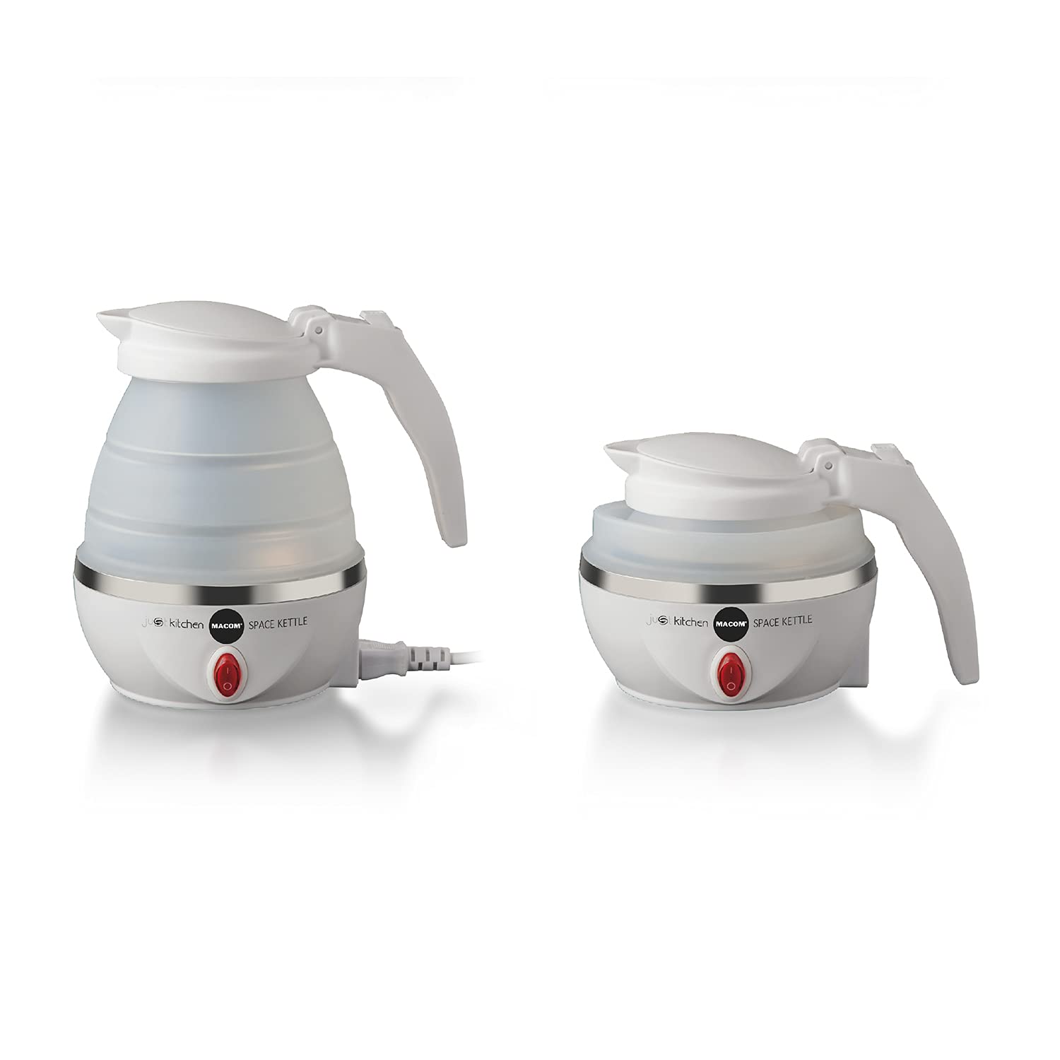Macom Space-Saving Foldable Electric Travel Kettle 800ml