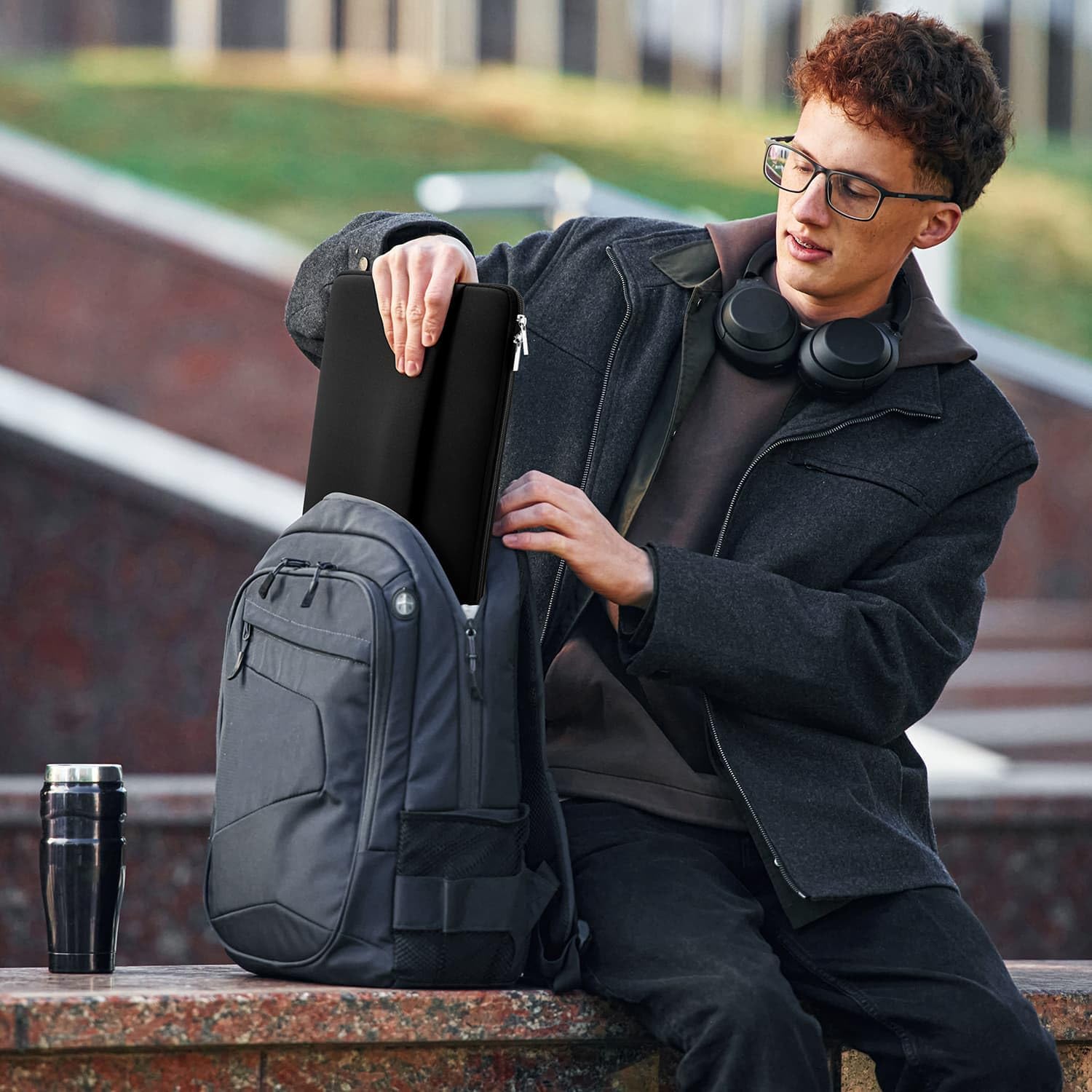 Hedugo Custodia Pc Portatile 13-14 Pollici - immagine 6