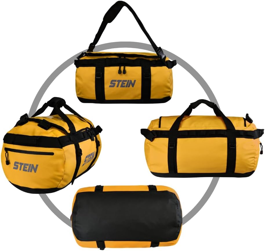 Stein Borsone Impermeabile 40L, 70L, 90L Giallo - immagine 2